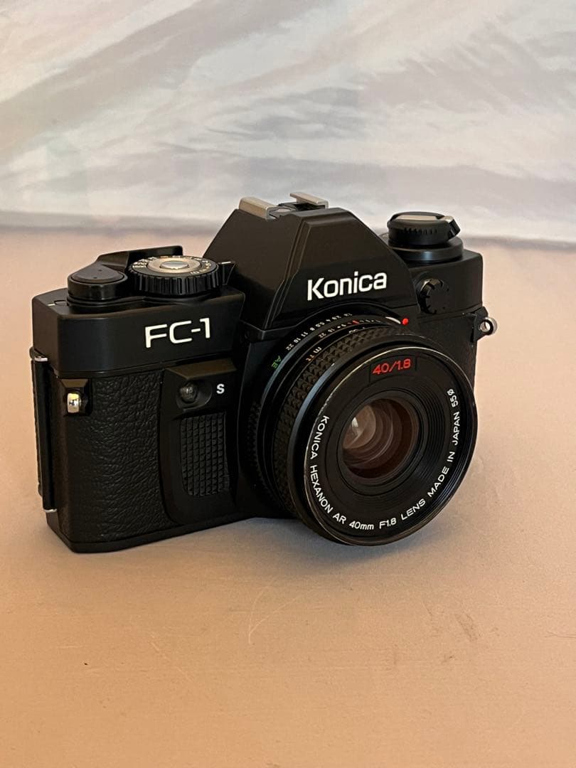 Konica FC-1 一眼レフカメラ 40mm F1.8レンズ付き