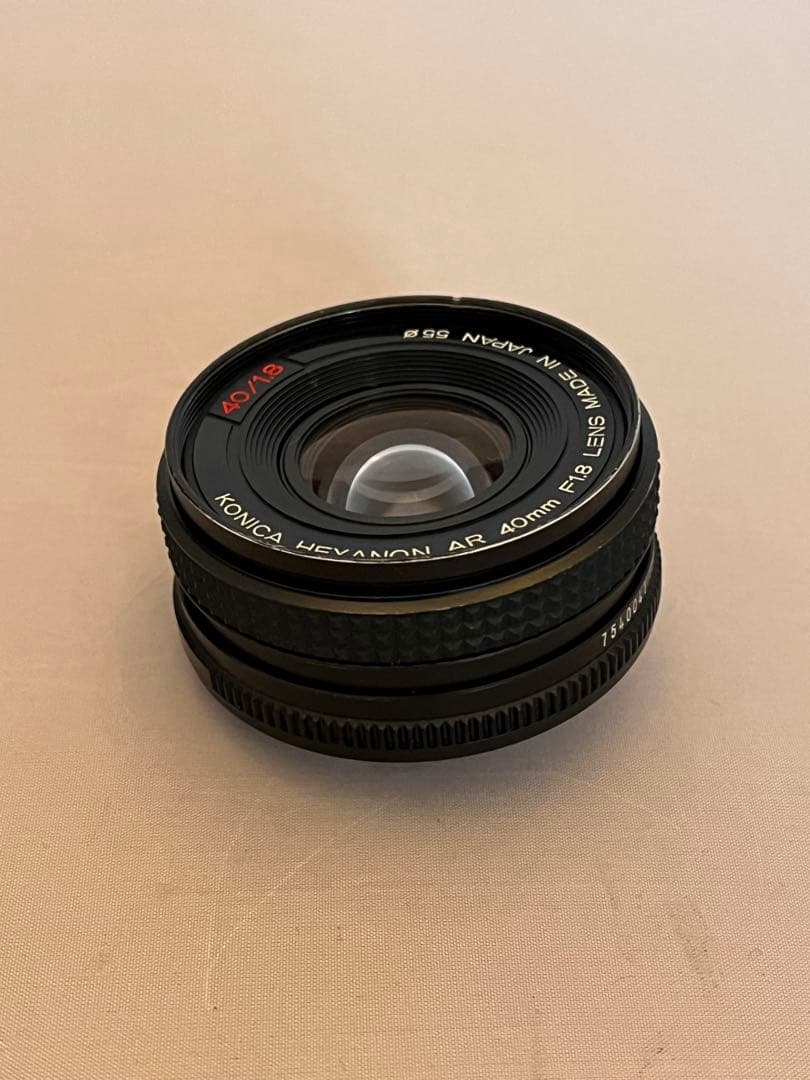 Konica FC-1 一眼レフカメラ 40mm F1.8レンズ付き