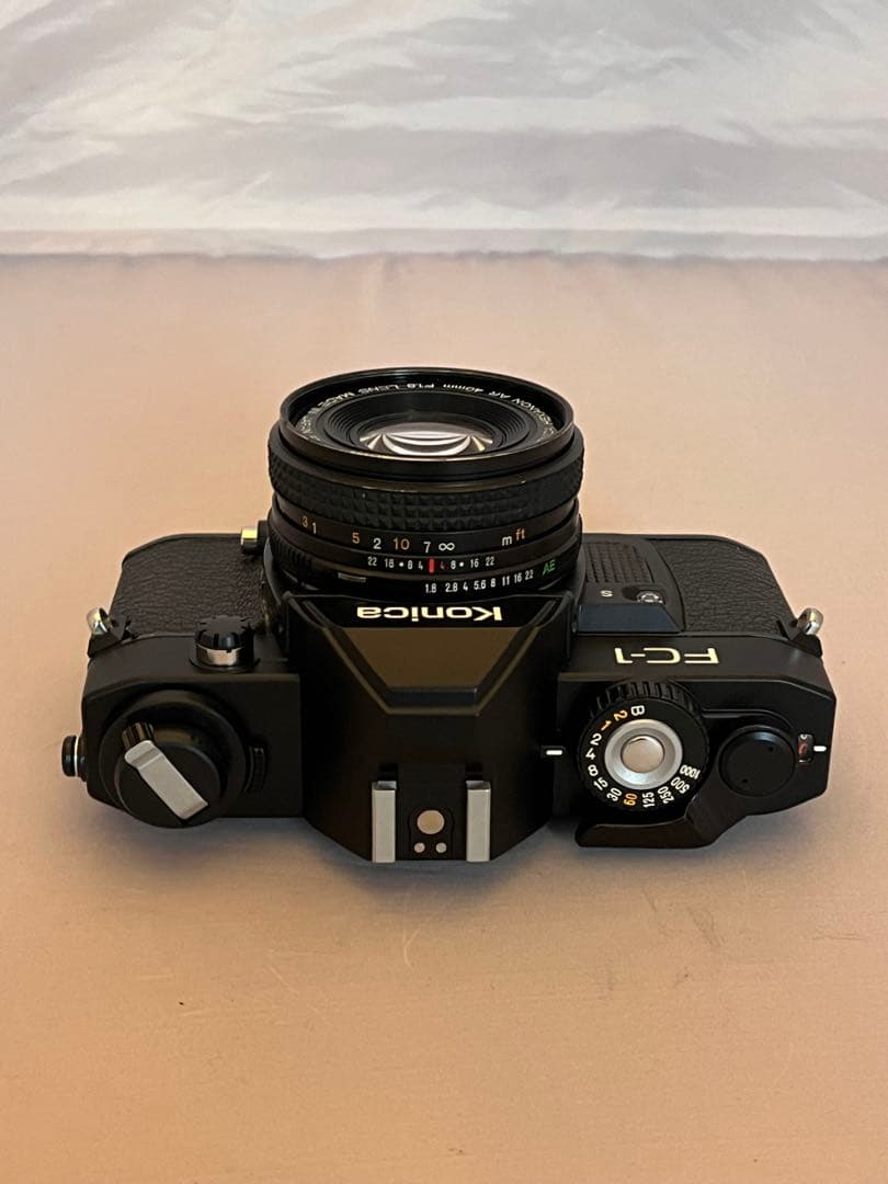 Konica FC-1 一眼レフカメラ 40mm F1.8レンズ付き