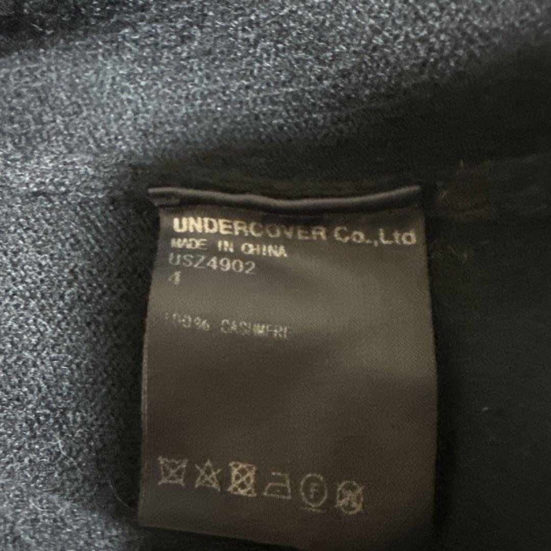 undercover アンダーカバーブラック ニットセーター