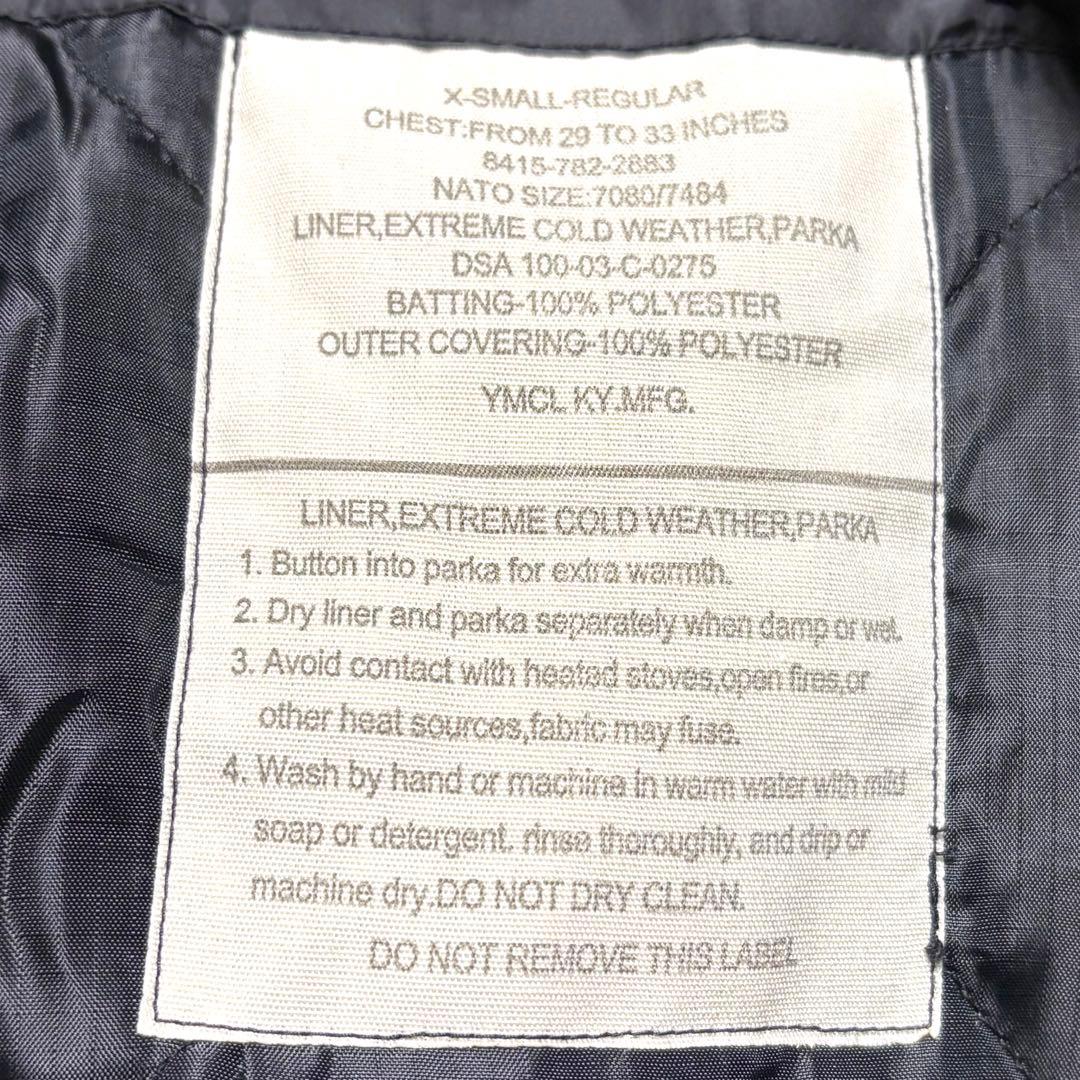 YMCLKY 米軍 M-65 フィールドパーカー モッズコート XS ブラック