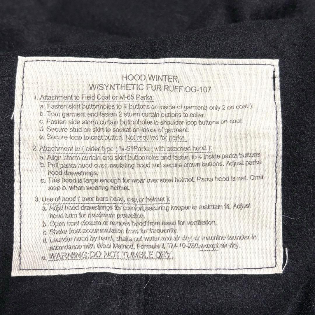 YMCLKY 米軍 M-65 フィールドパーカー モッズコート XS ブラック