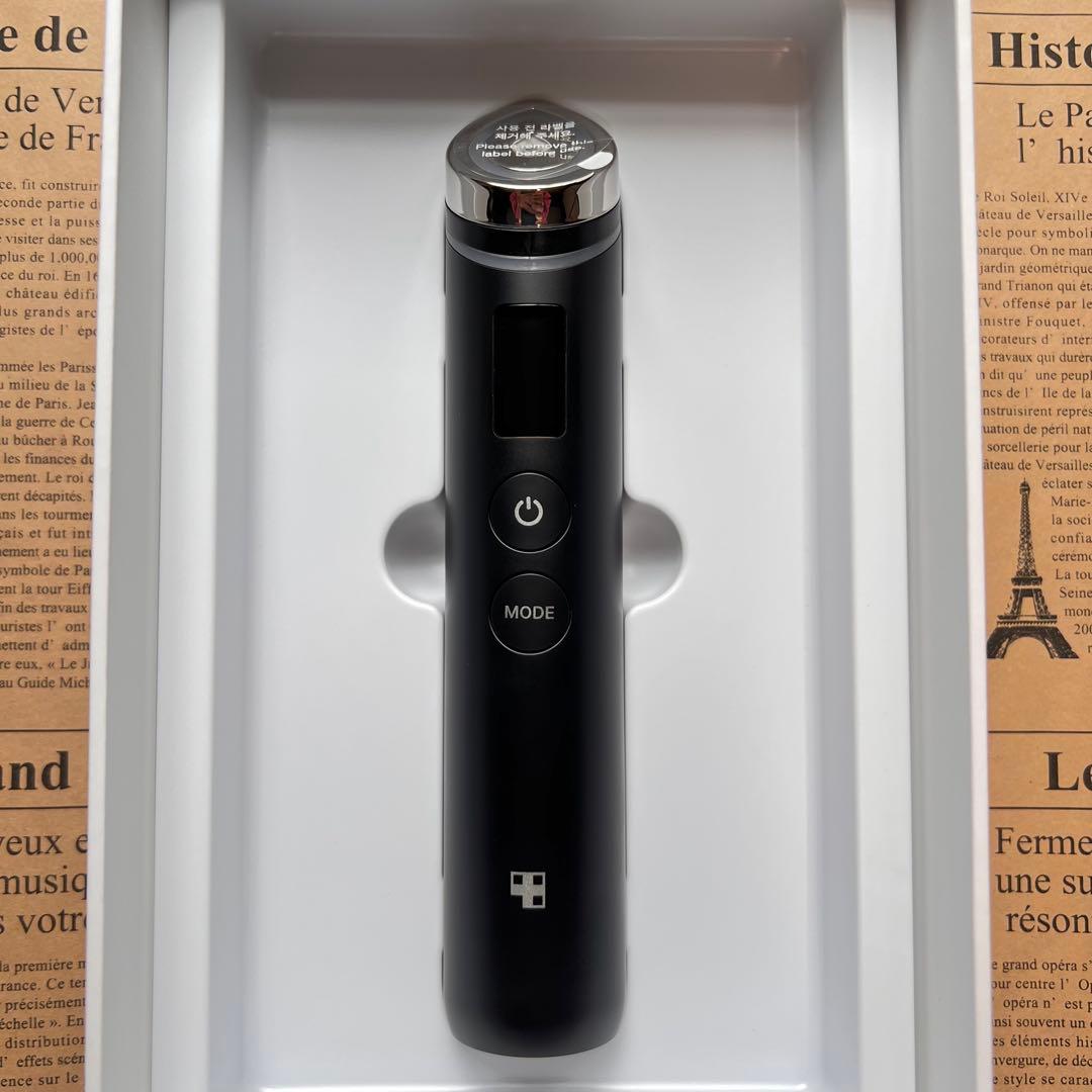 【美品】メディキューブ AGE-R ブースタープロ 美顔器 ブラック 箱付