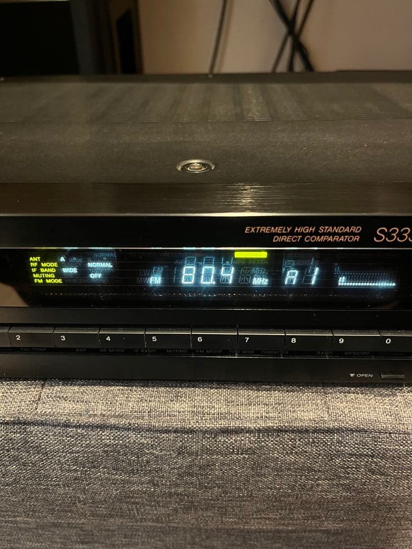 ST-S333ESA SONY ステレオチューナー FM AM ソニー