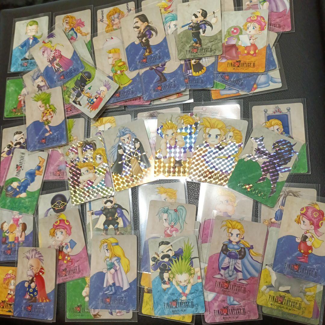 ファイナルファンタジー6 カード セット74枚被りなし。