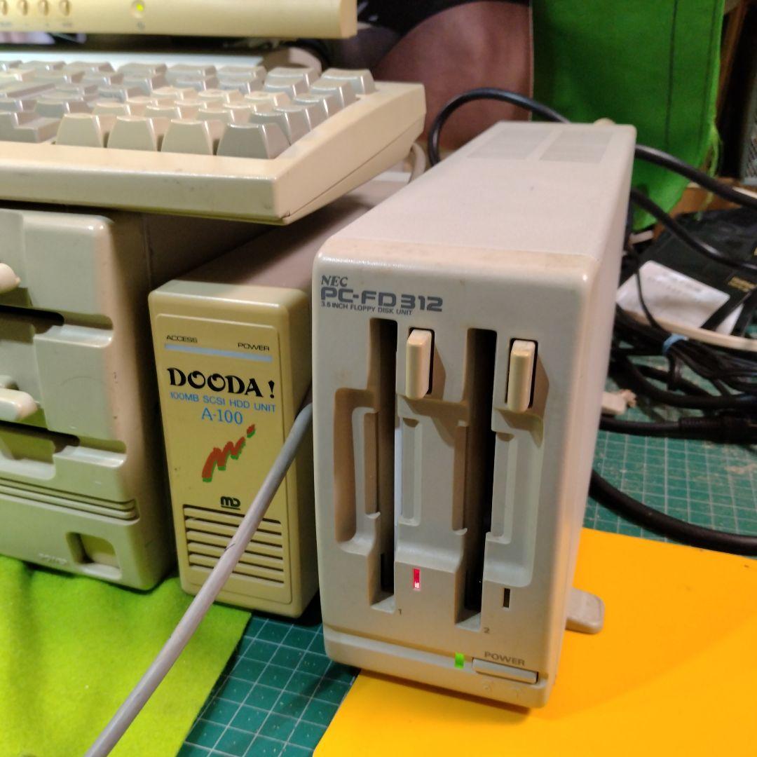 ◆NEC PC-98用 外付けFDDドライブ 3.5” ✕2