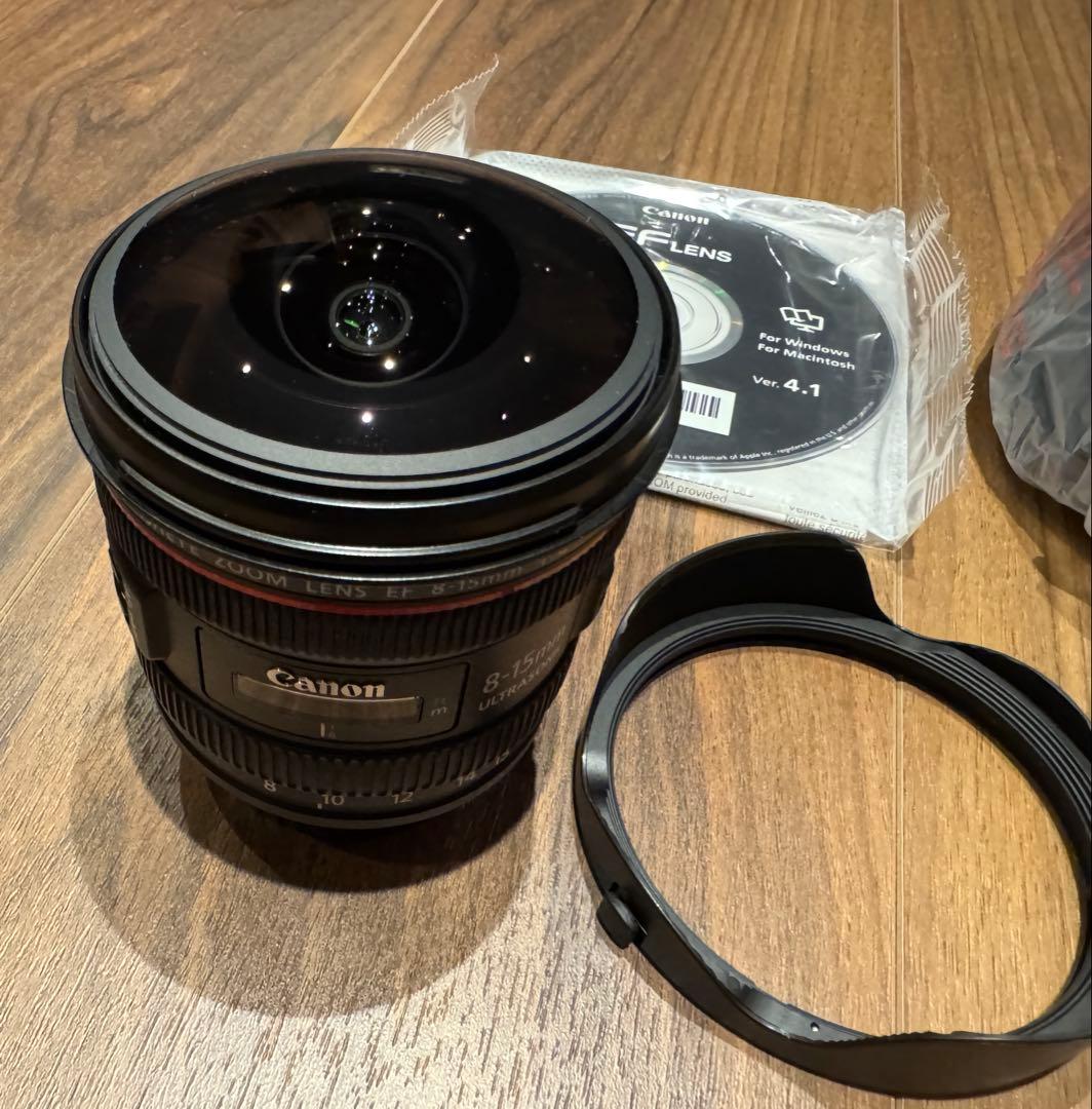 新品　Canon EF 8-15mm f/4L Fisheye USM