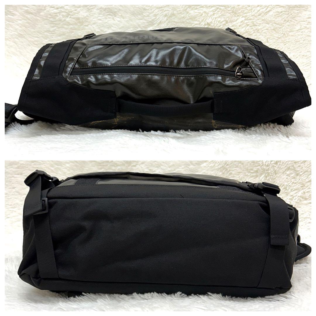 patagonia 大型メッセンジャーバッグ ブラックホール