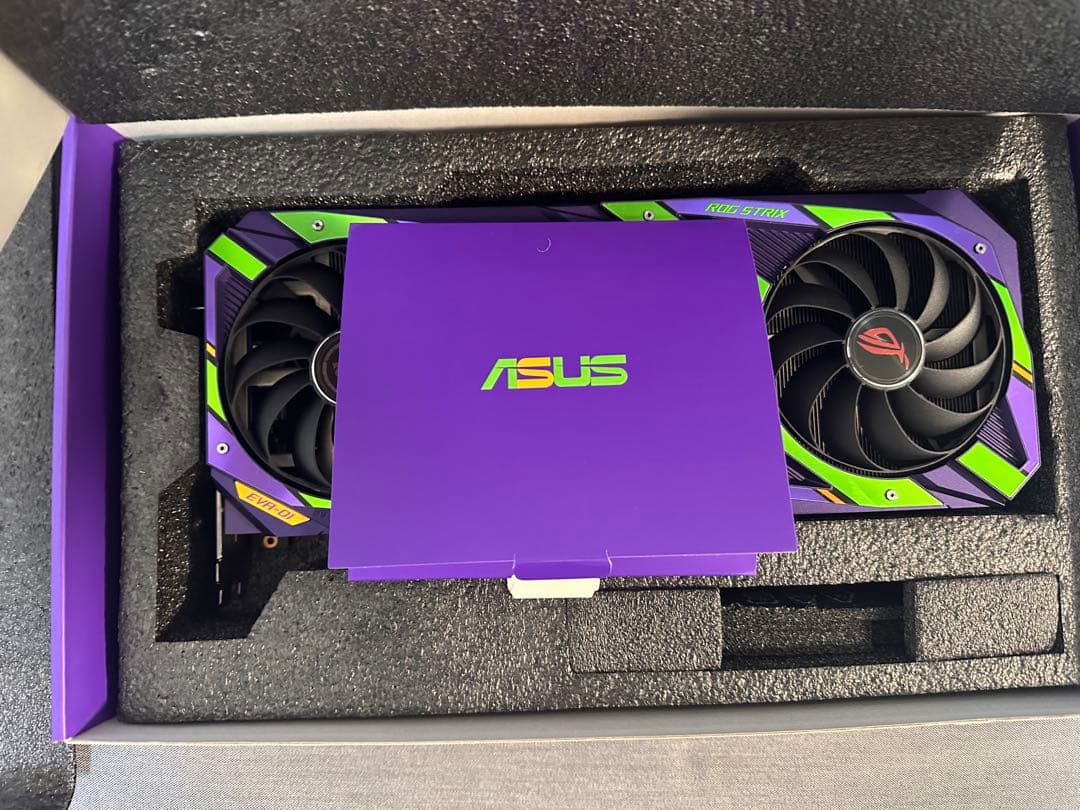 Intel i7-13700k と asus rog strix 3080 ev