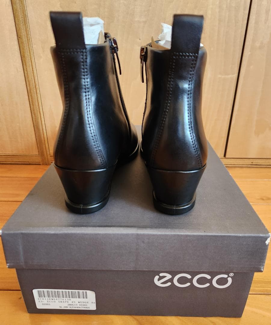 ハル 新品 ECCO SHAPE 45 WEDGE Ankle Boot