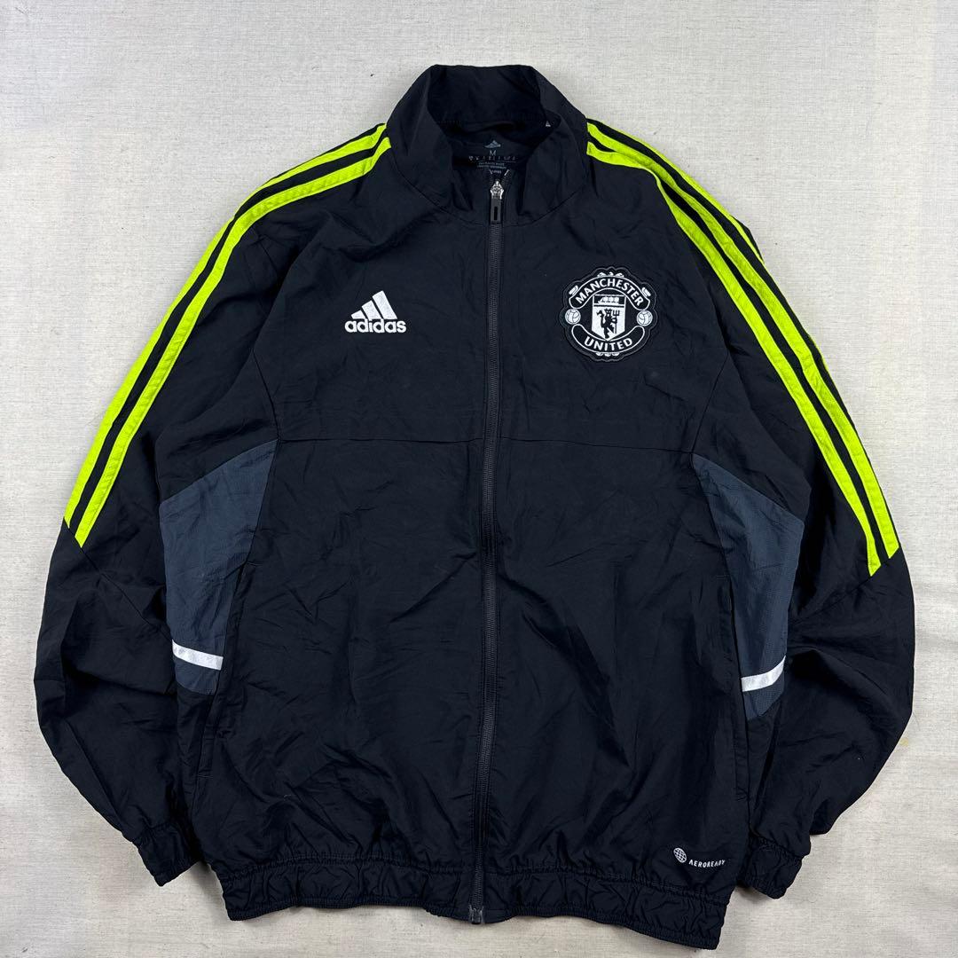 22-23 アディダス マンチェスターユナイテッド サッカー ナイロンジャケット
