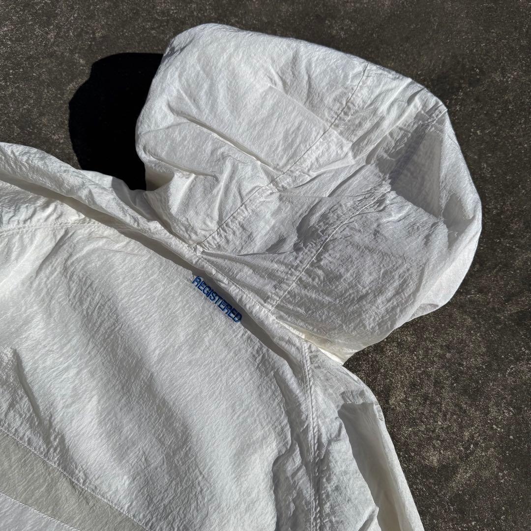 完売品 NIKE ナイキ ビッグスウッシュ ナイロン セットアップ 白 XL M