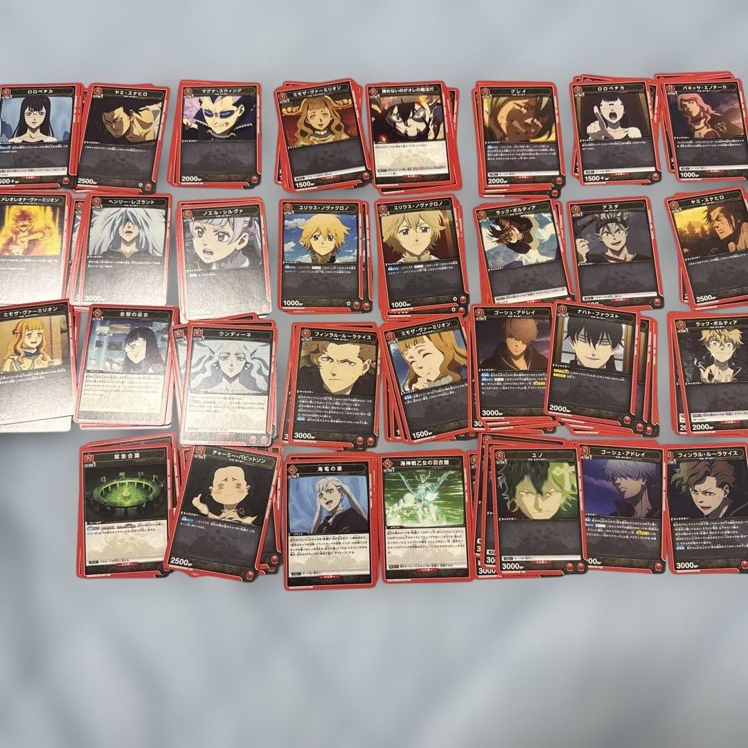 ユニオンアリーナ ブラッククローバー 赤 4コン