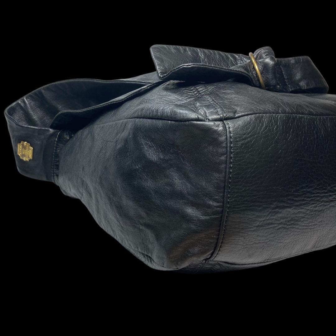 Creed　メンズ　メッセンジャー　ショルダーバッグ　馬革　ビジネス　A4