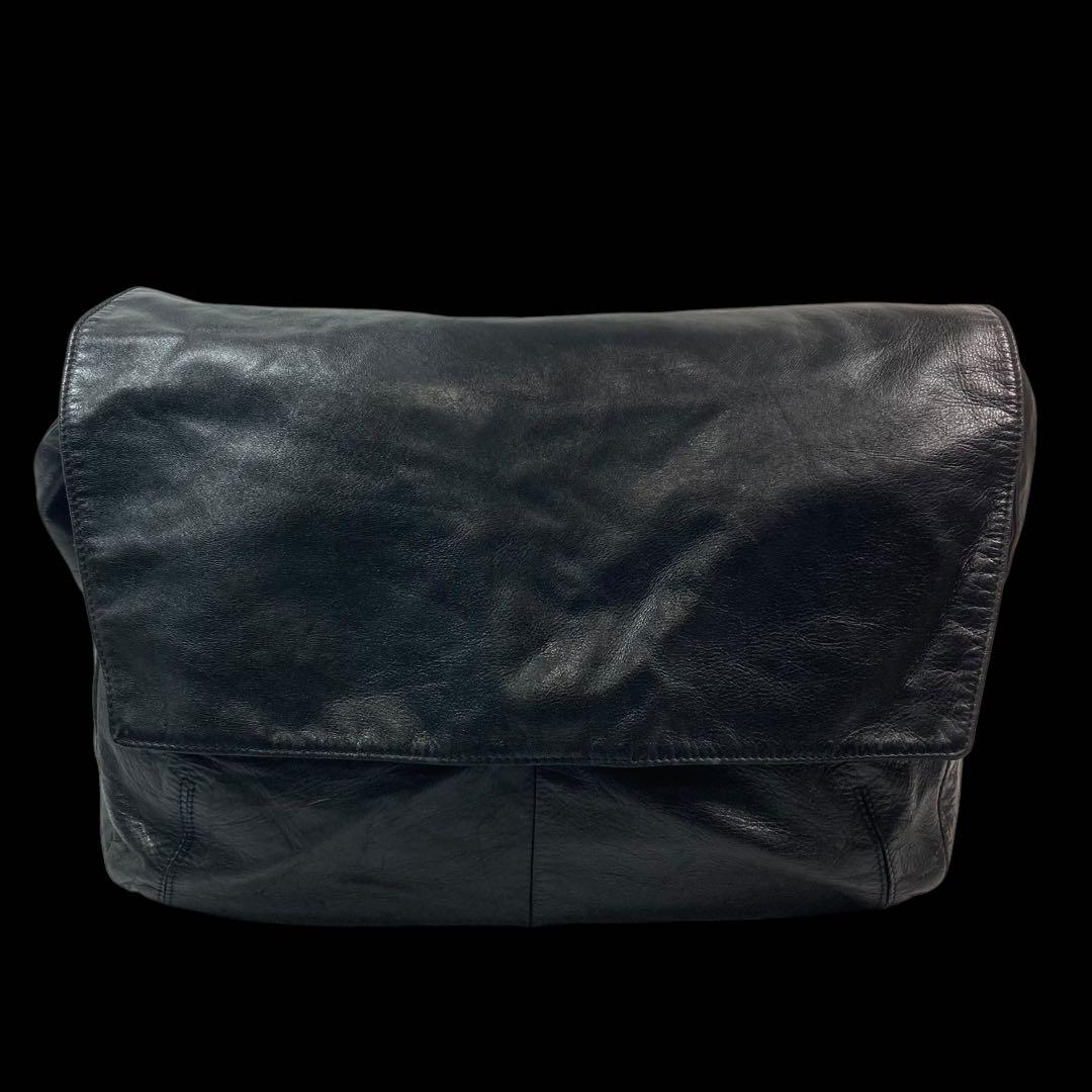 Creed　メンズ　メッセンジャー　ショルダーバッグ　馬革　ビジネス　A4