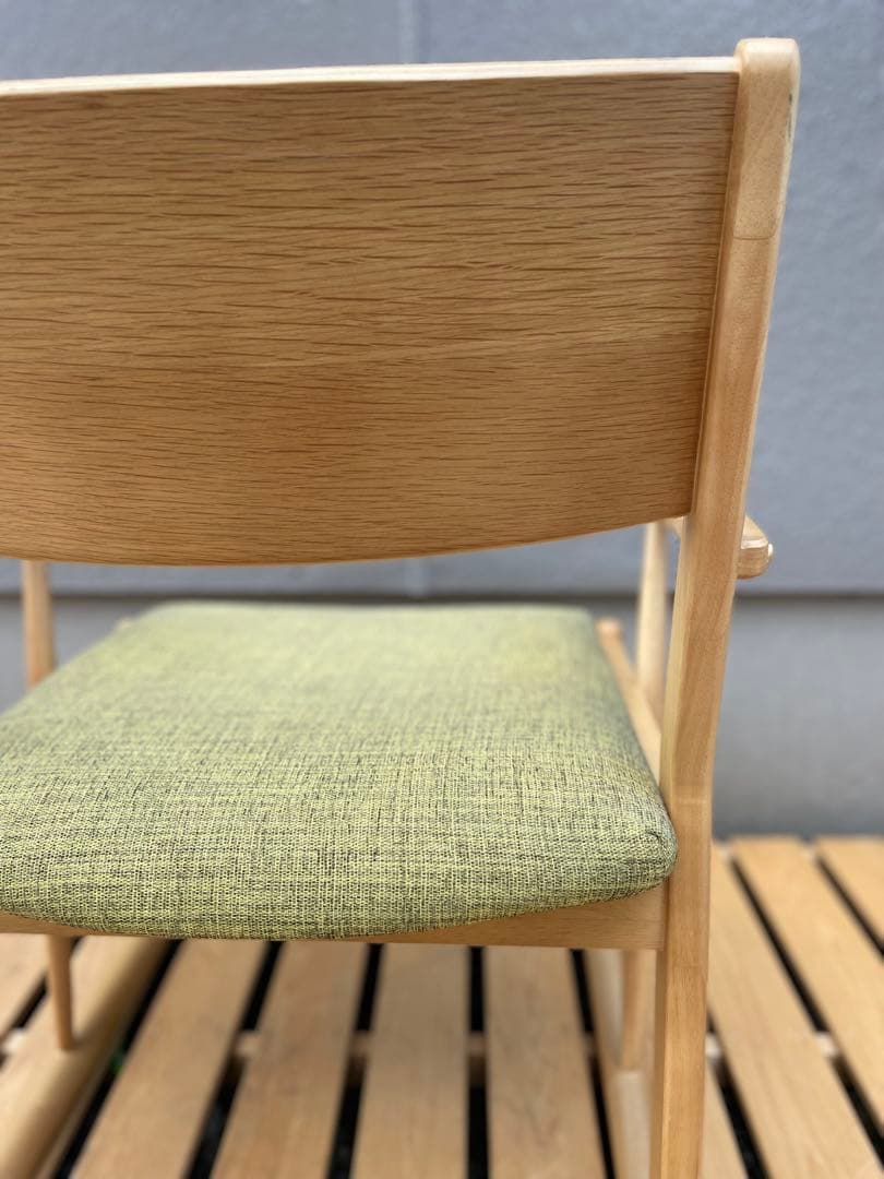 光製作所　高座椅子　オーク　ナチュラル色