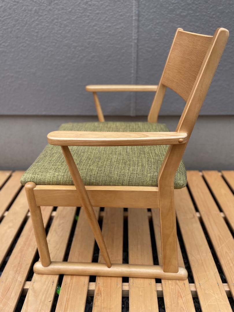 光製作所　高座椅子　オーク　ナチュラル色