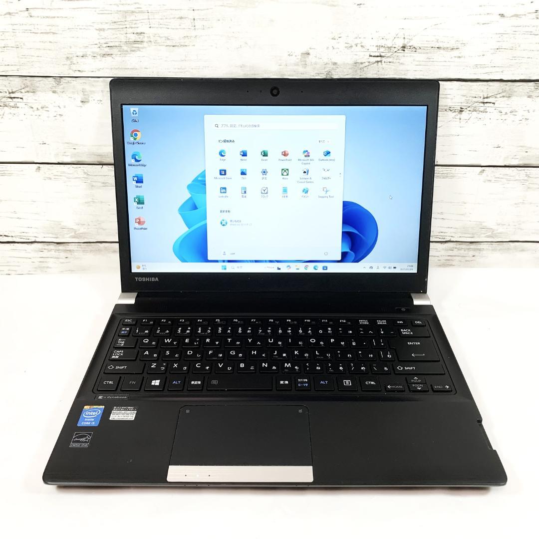 【オフィス付き】Windows11ノートパソコン黒　Webカメラ／バッテリー良好