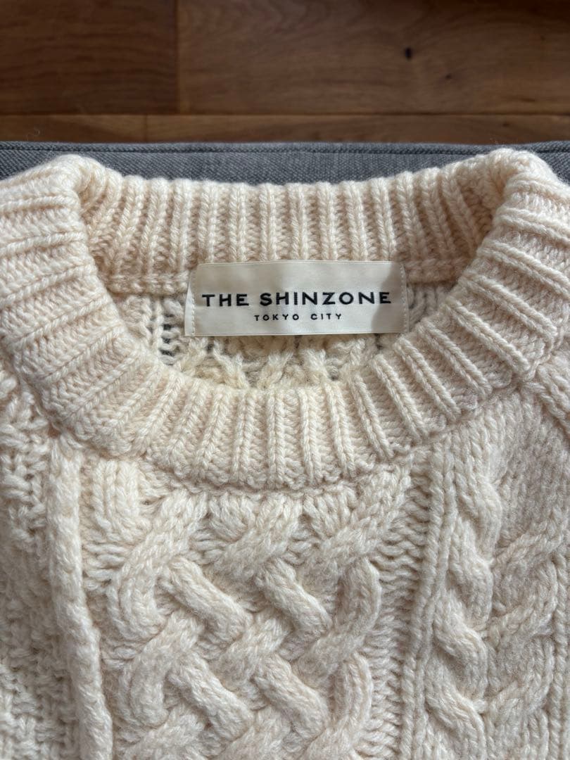 シンゾーン THE SHINZONE リンク ケーブル ニット セーター