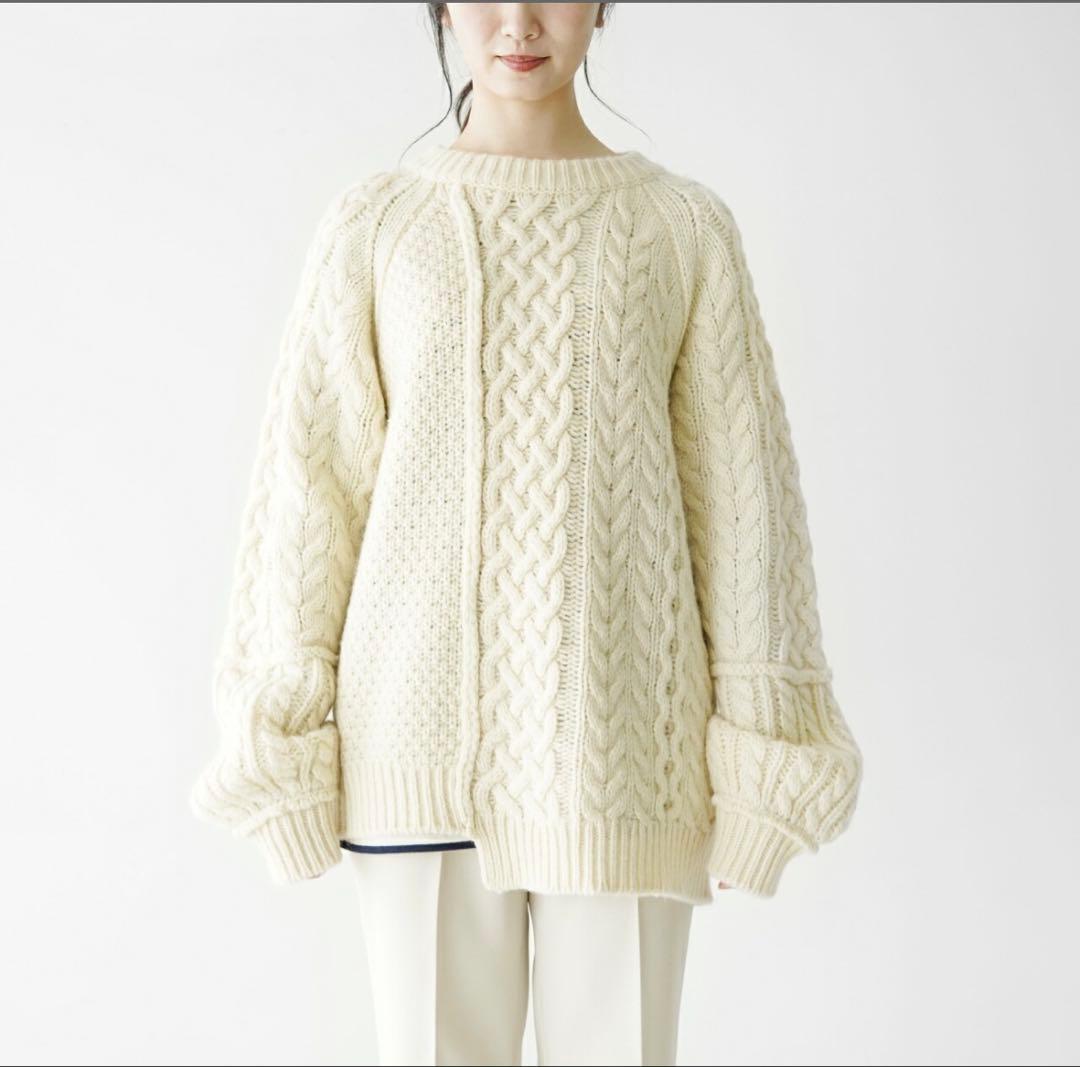 シンゾーン THE SHINZONE リンク ケーブル ニット セーター