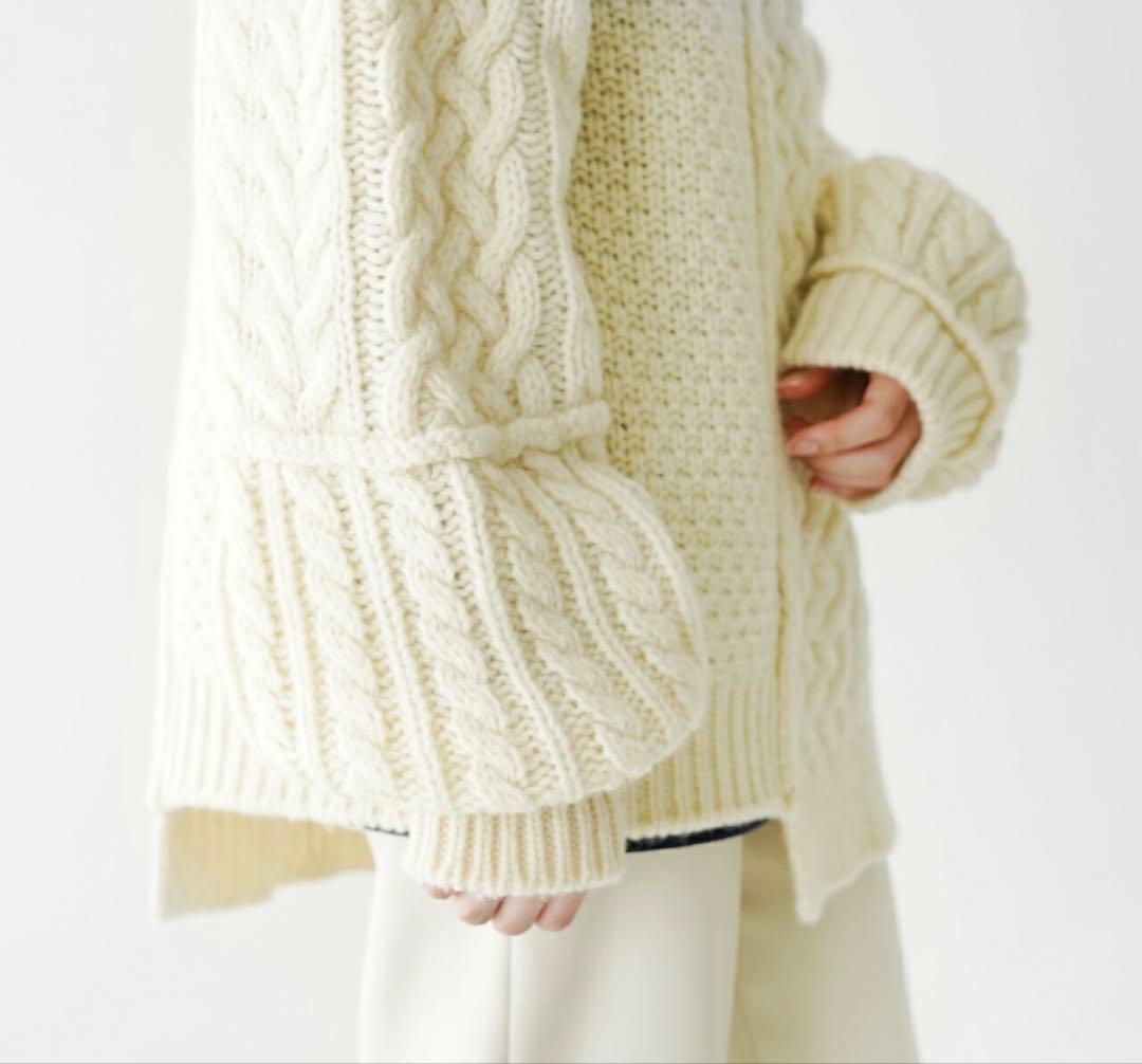 シンゾーン THE SHINZONE リンク ケーブル ニット セーター