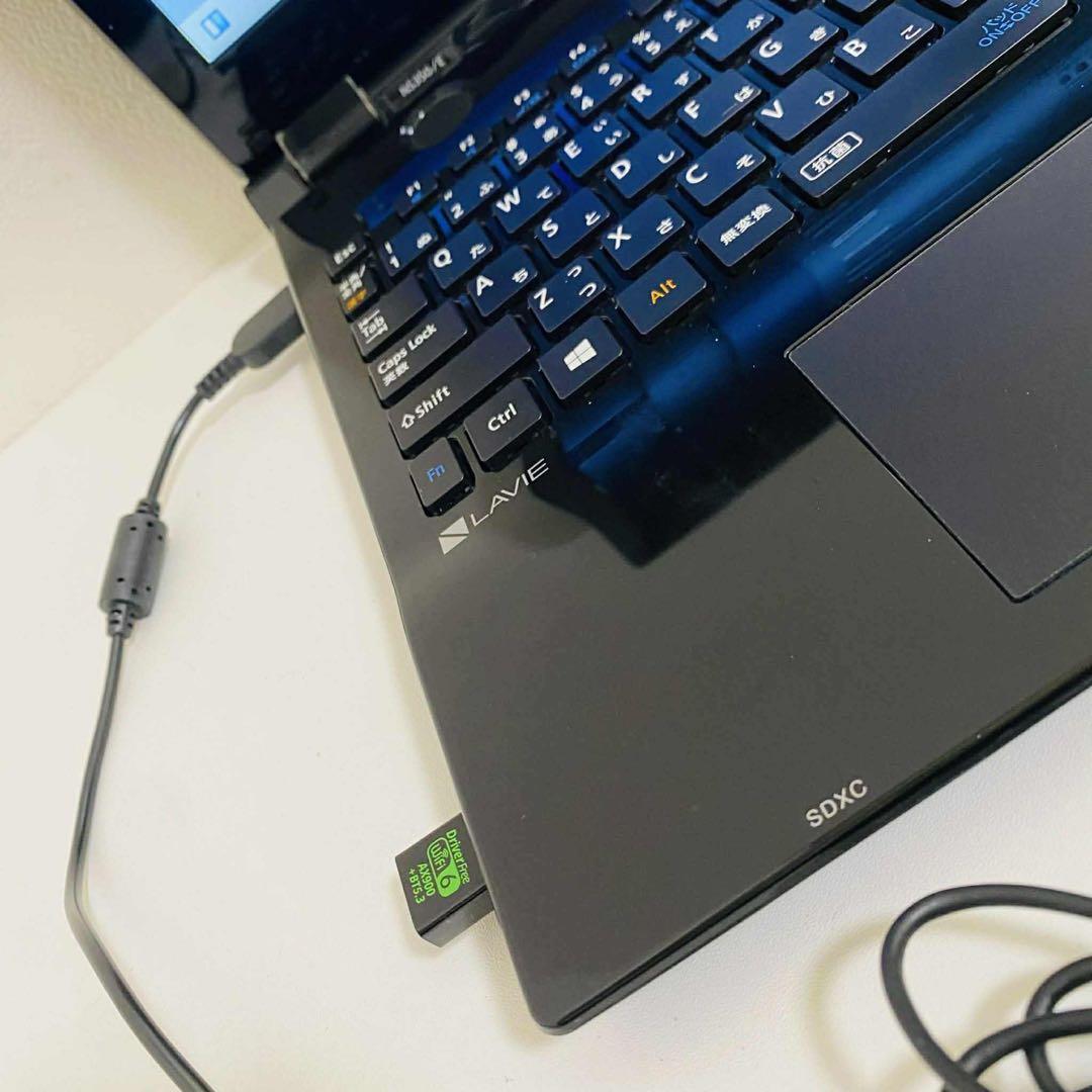 Y59 NECノートパソコン WEBカメラSSDサクサク動く Windows11