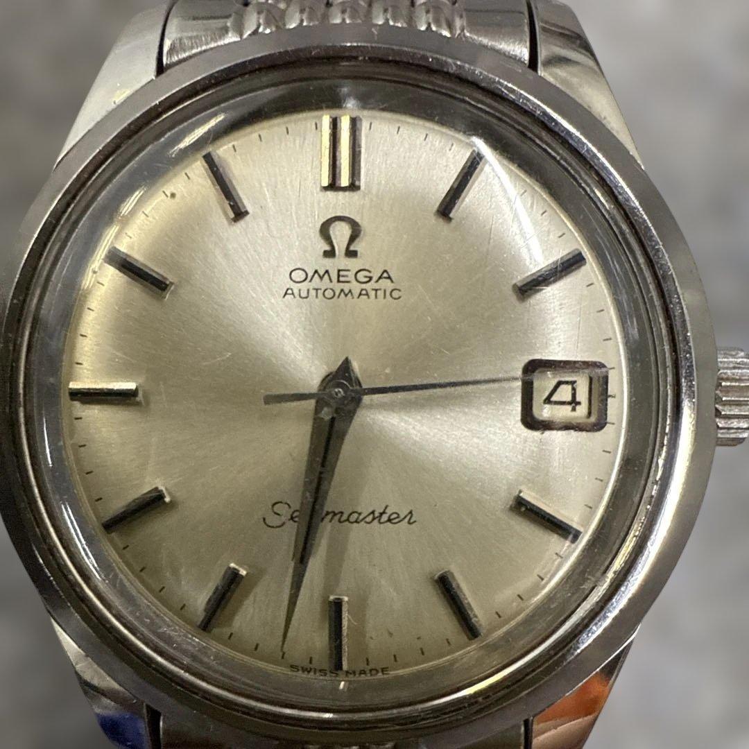 O*9様 0114オメガシーマスター 自動巻き ライスブレス　ヴィンテージウォッ