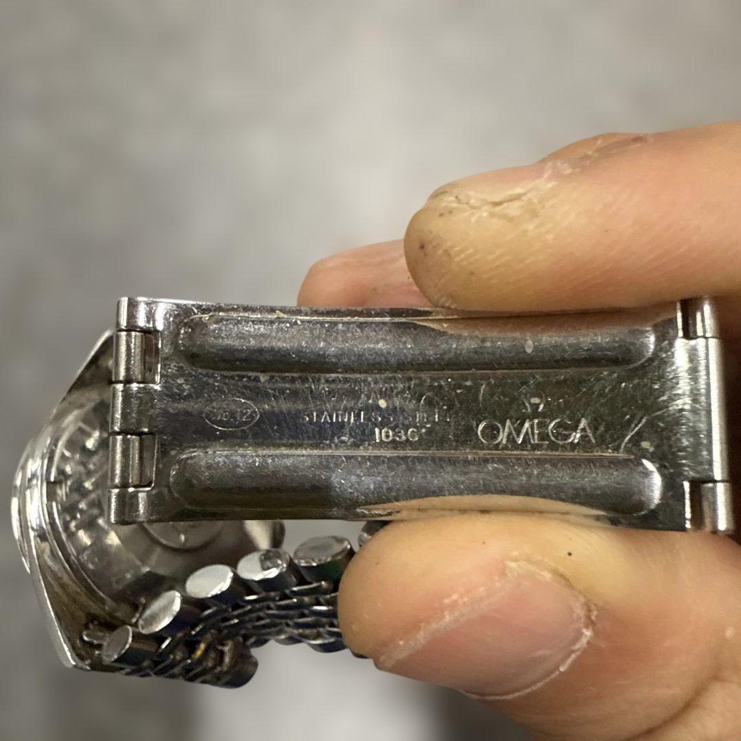 O*9様 0114オメガシーマスター 自動巻き ライスブレス　ヴィンテージウォッ