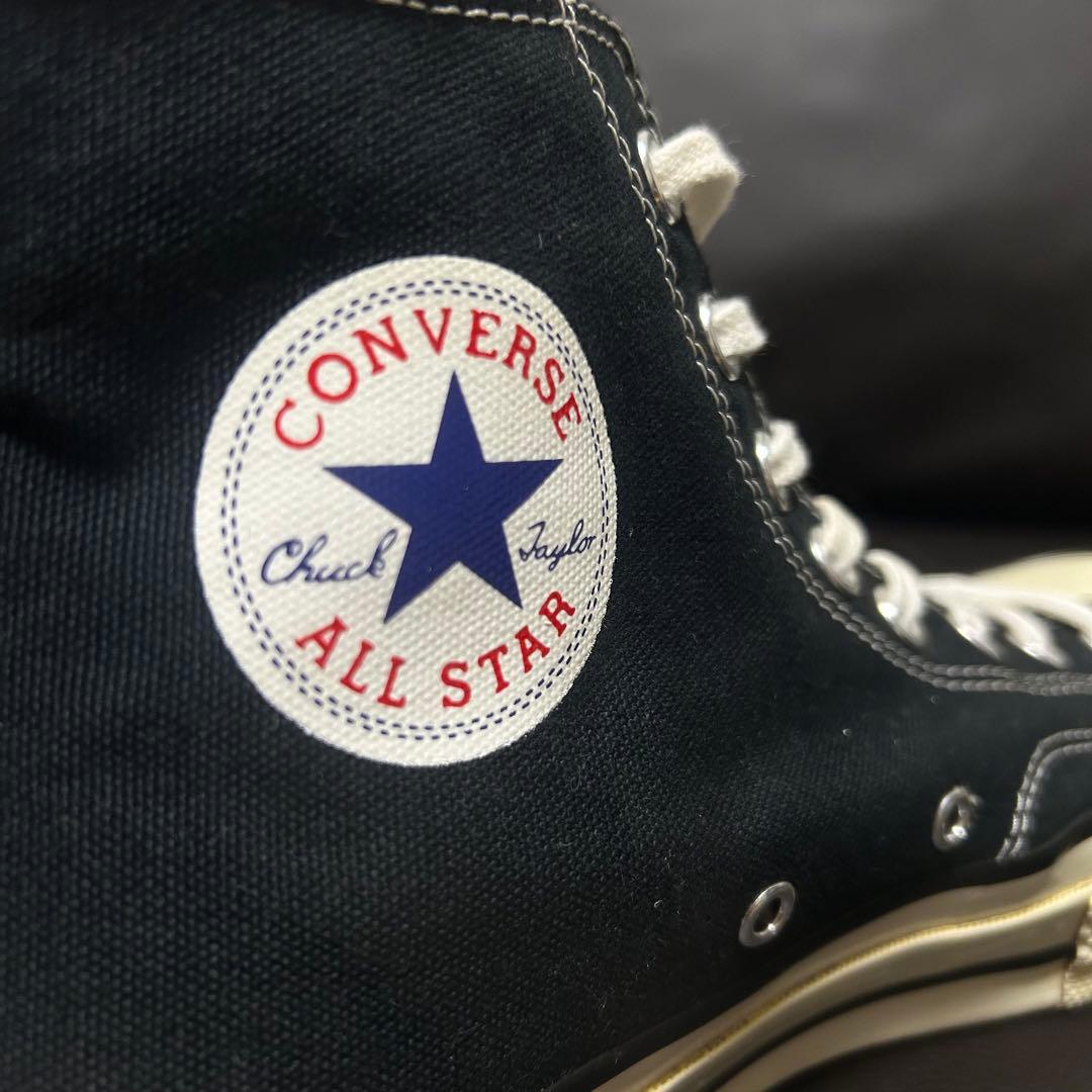 【廃盤　美品】CONVERSE CT70 HI BLACK 26㌢　旧パッチ