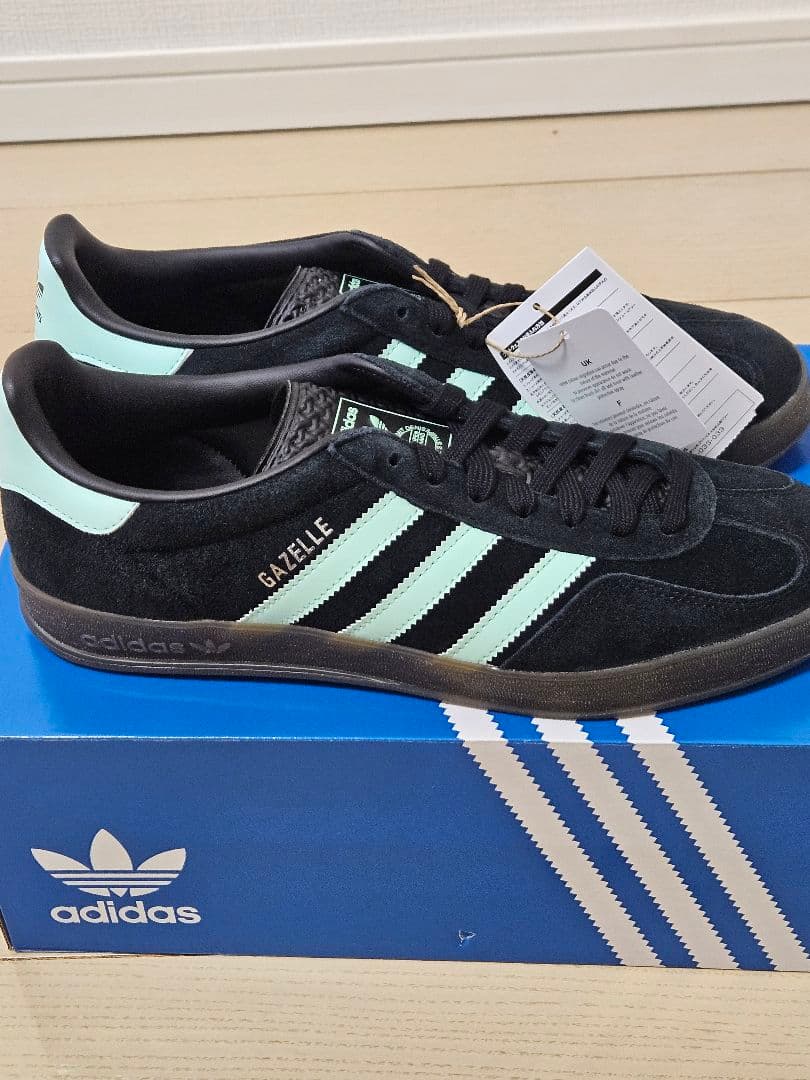 adidas Gazelle ブラック/ミント