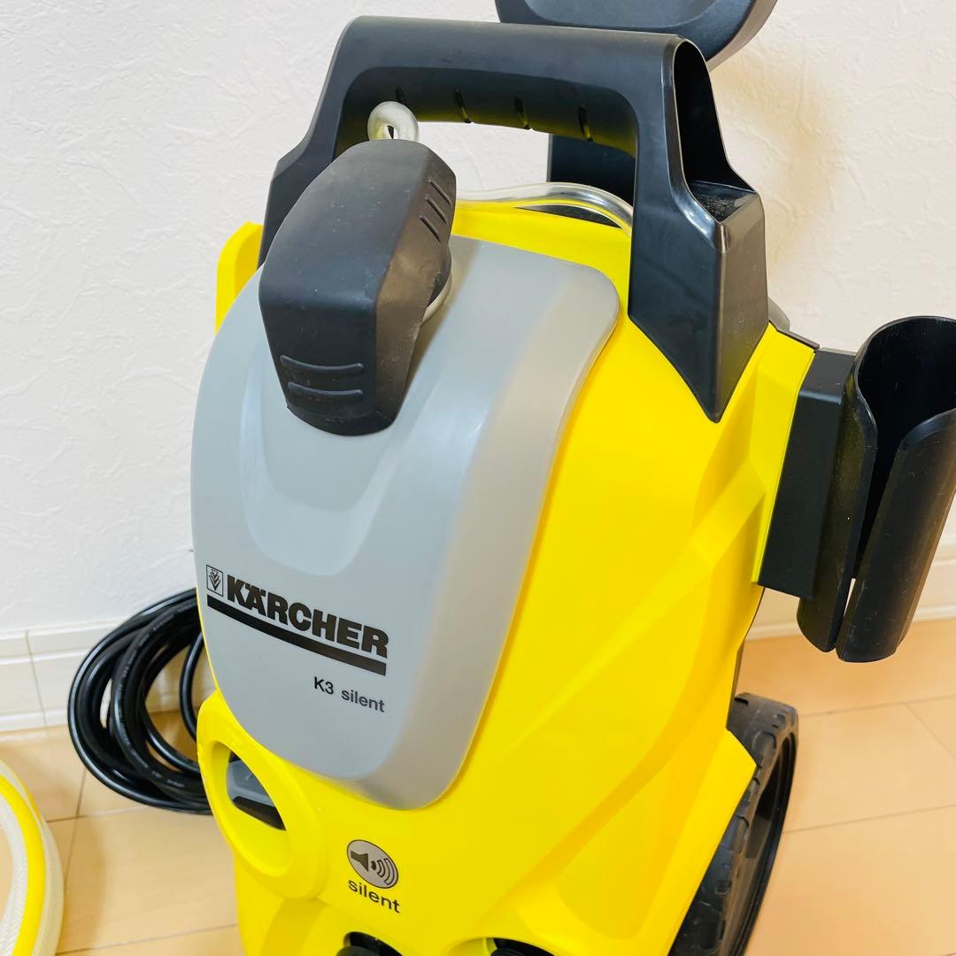 【極美品】KARCHER K3 サイレント ベランダ 高圧洗浄機 ケルヒャー