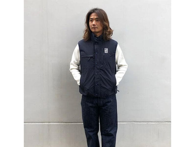 美品 L STANDARD CALIFORNIA リバーシブル フリース ベスト