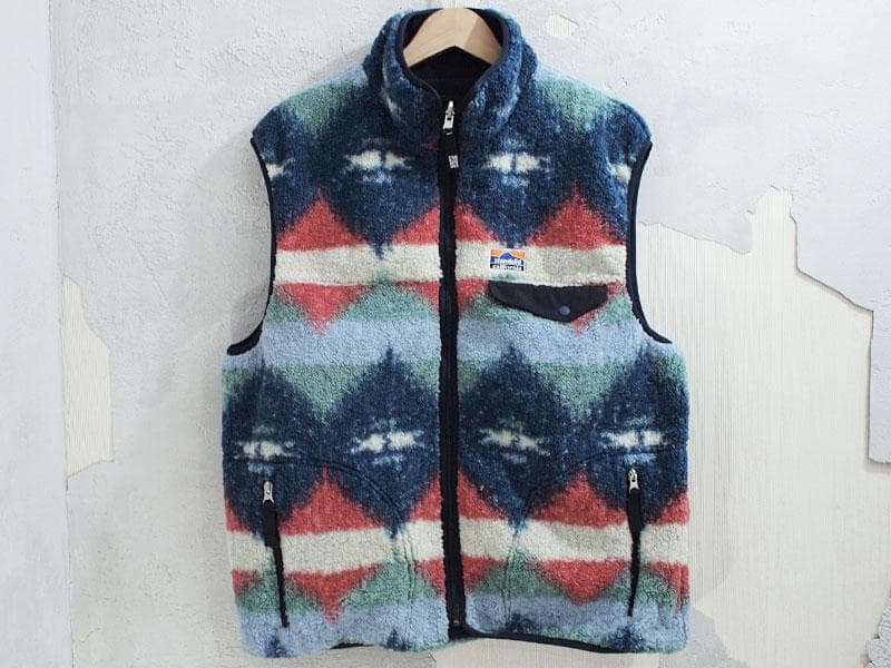 美品 L STANDARD CALIFORNIA リバーシブル フリース ベスト