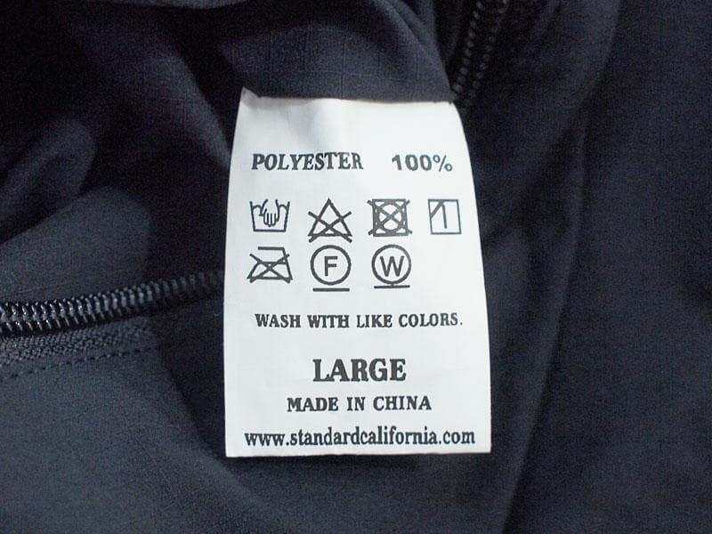 美品 L STANDARD CALIFORNIA リバーシブル フリース ベスト