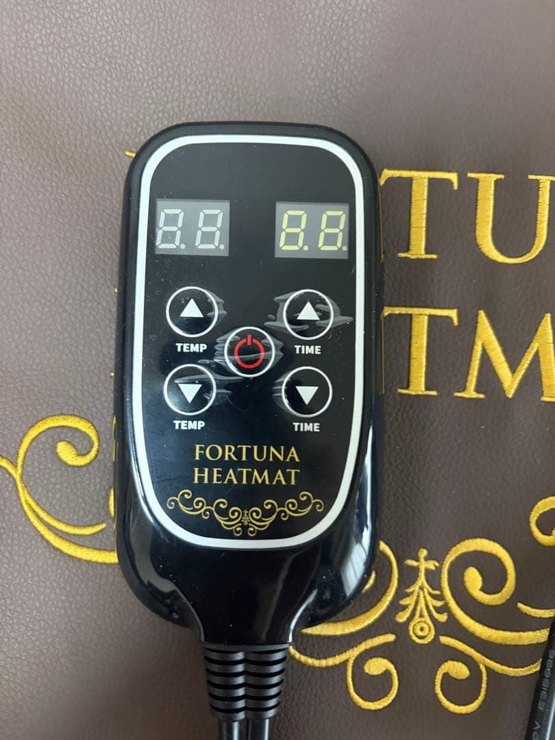 【日本製】岩盤浴ヒートマット ブラウン エステ 遠赤外線 ホットマット