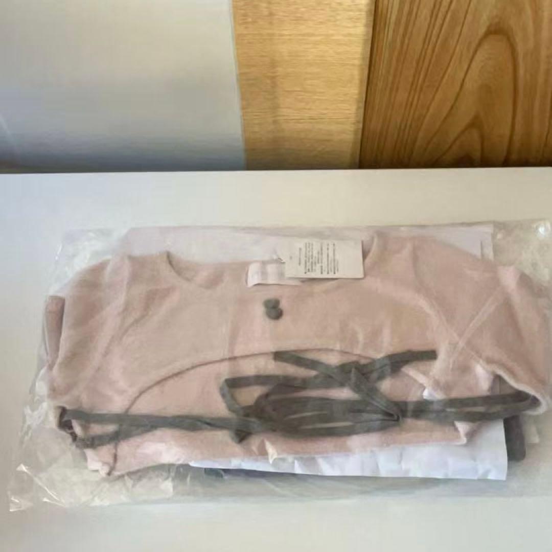 HONEYMEW ビッグリボンガーター風アンサンブルトップス フリーサイズ