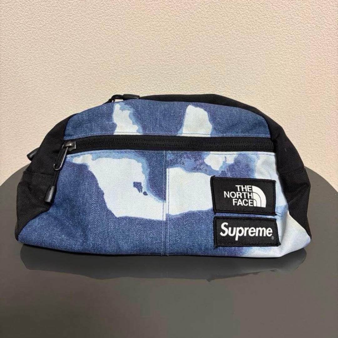 Supreme the north face ウエストバッグ ブリーチデニム