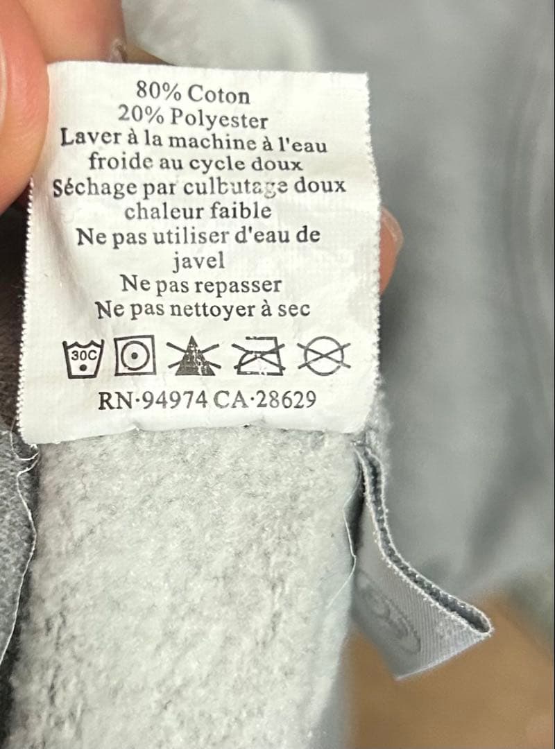 [希少] old Stüssy パーカー 90s vintage グレー