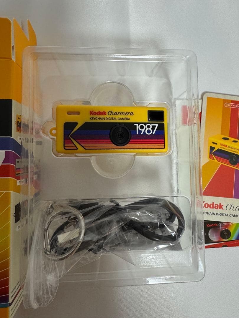 Kodak Charmera 1987年モデル キーチェーンカメラ イエロー