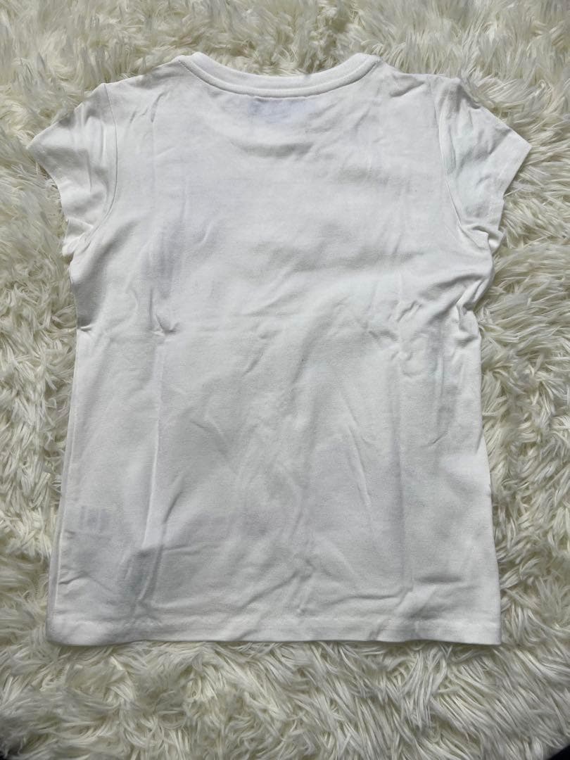 【2点セット】箱付き Dior リボン Tシャツ 女の子 キッズ サイズ8、10