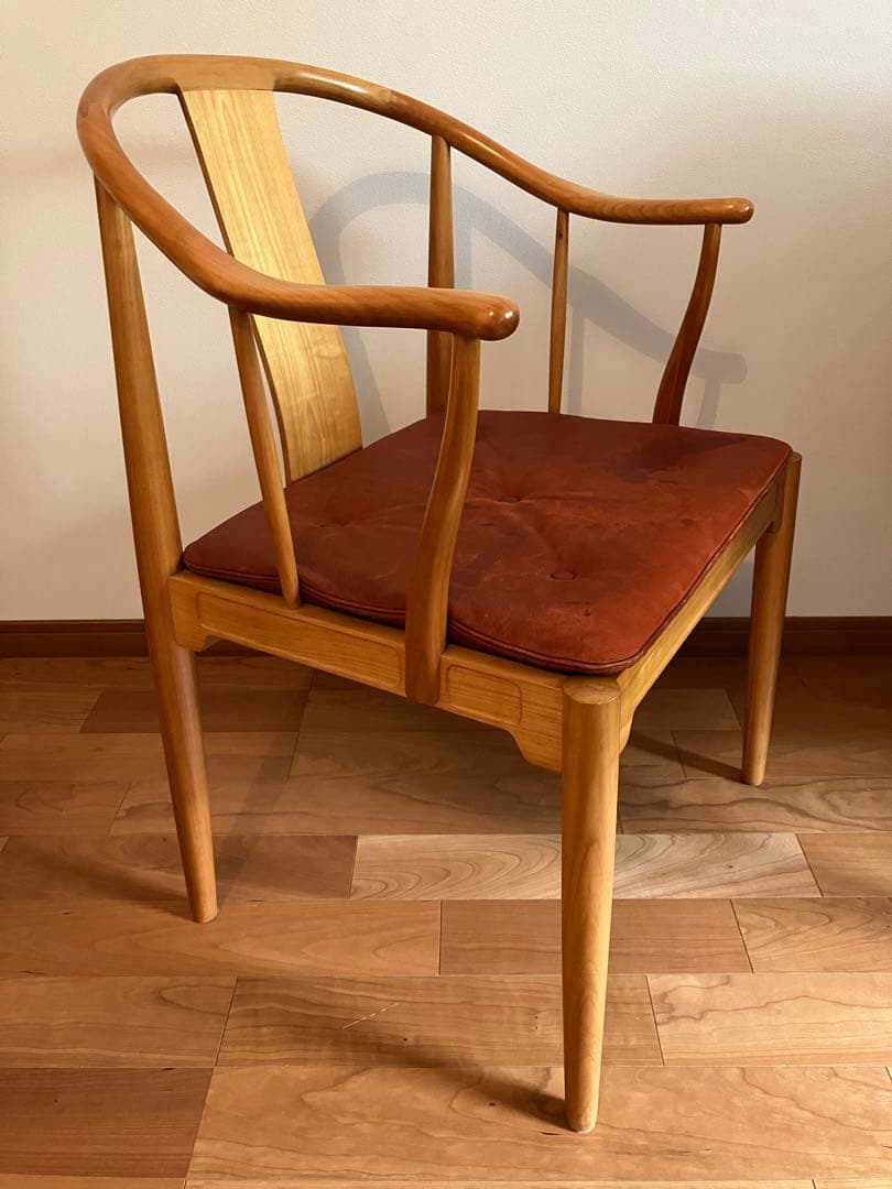 ハンスJウェグナー チャイナチェア フリッツハンセン チェリー 検)フィンユール