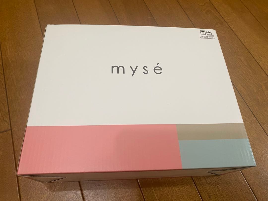 美品☆購入したばかり！新品未使用 myse(ミーゼ)ディープコア説明書ポーチ付き