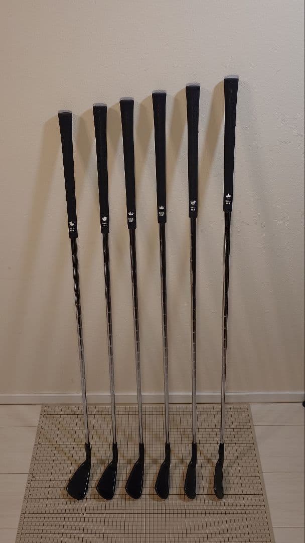 キャスコ Dolphin Iron DI-122 ブラック 6S アイアンセット