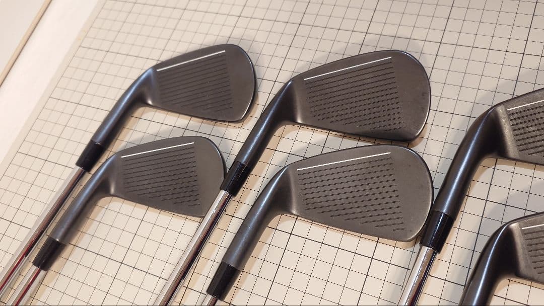 キャスコ Dolphin Iron DI-122 ブラック 6S アイアンセット