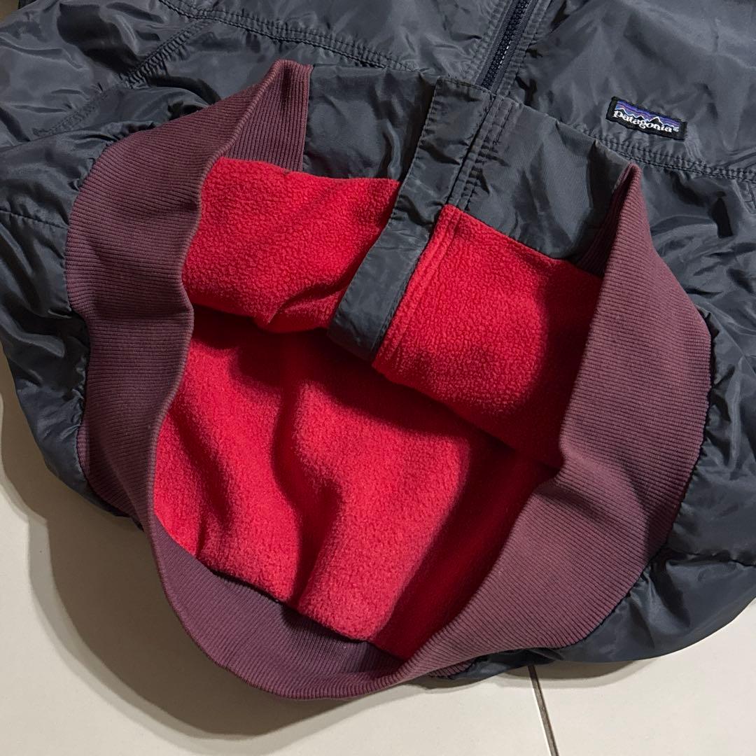 1990年 USA製 Patagonia シェルドシンチラ グレー ミディアム