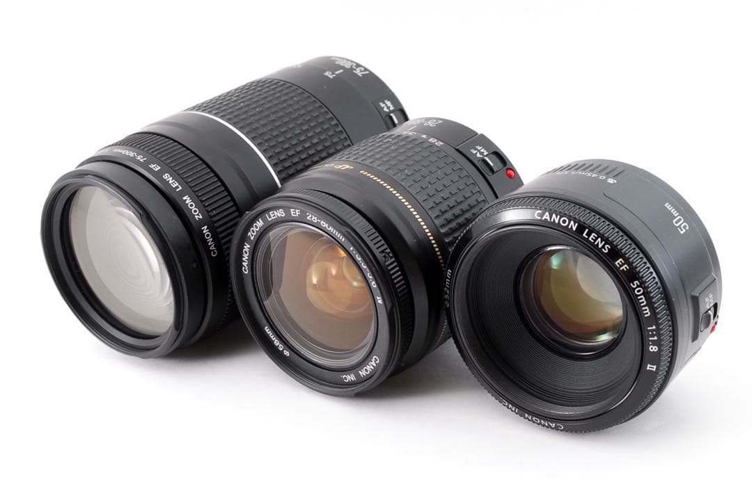 キャノン☆美品☆canon kiss x9標準&望遠&単焦点トリプルレンズセット