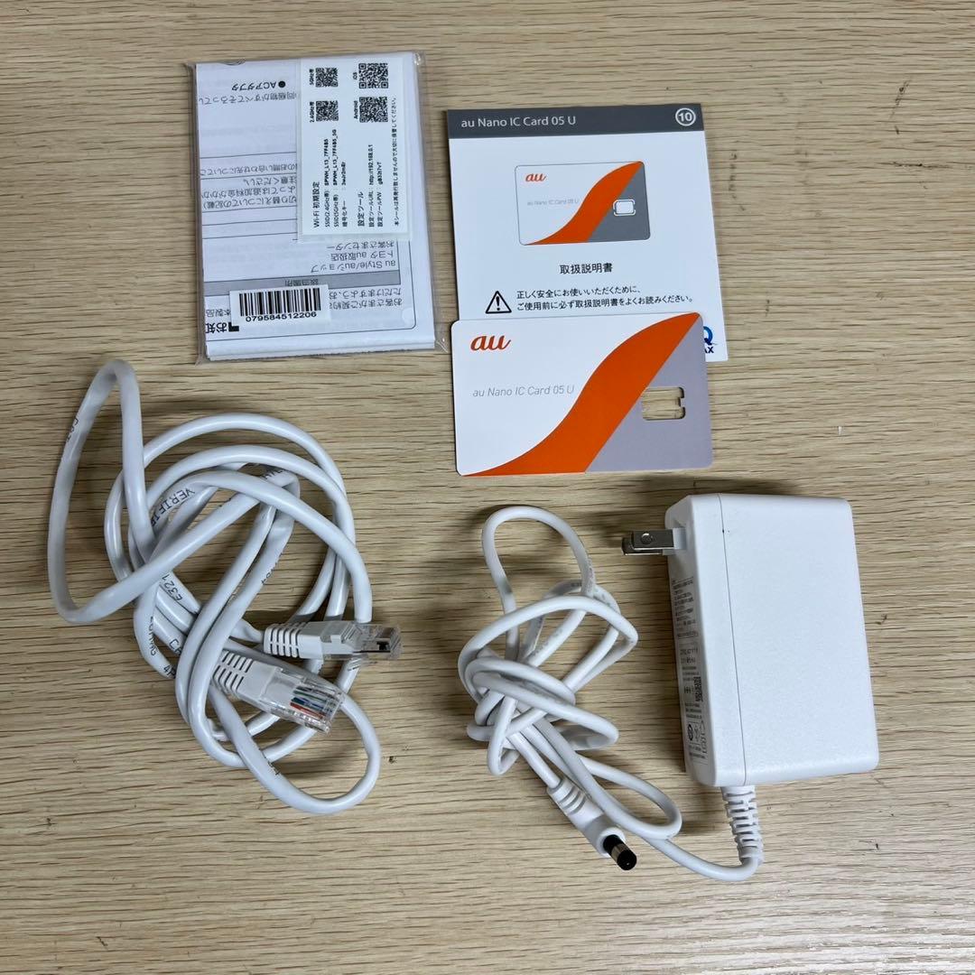 Speed Wi-Fi  5G L13 ZTR02 2024年製 E64