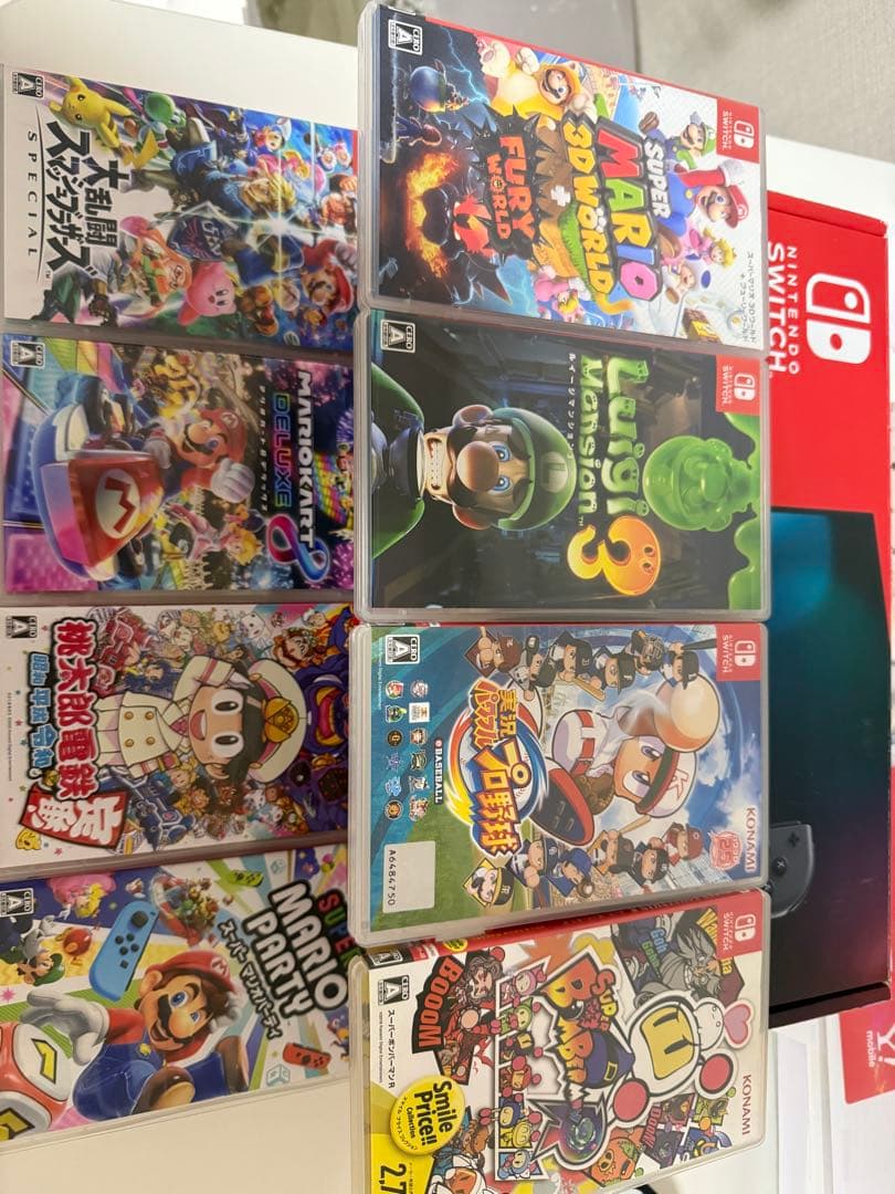 【早い者勝ち】Nintendo Switch 本体 + ゲーム8本セット