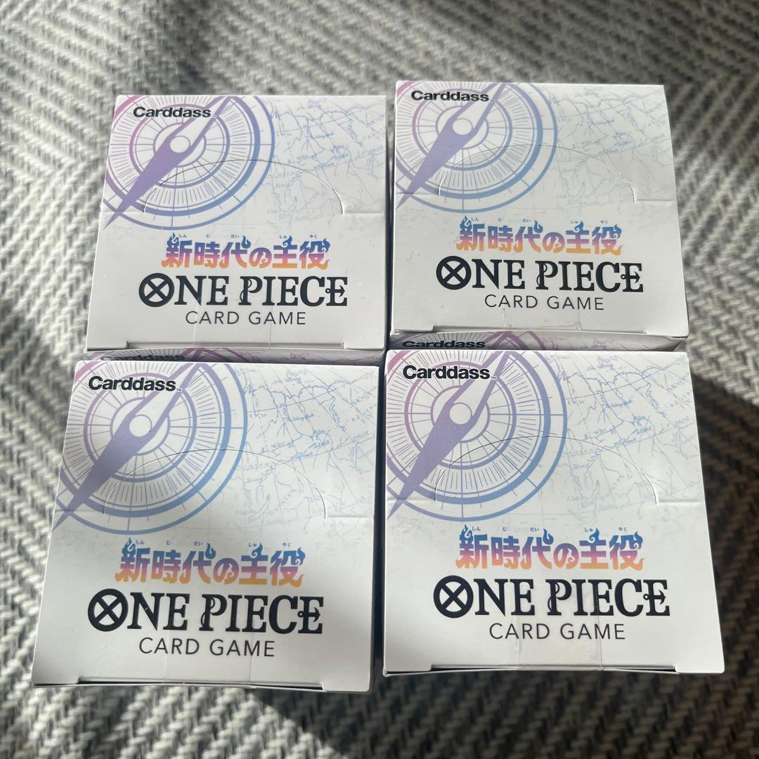 ONE PIECE カードゲーム 新時代の主役 4box