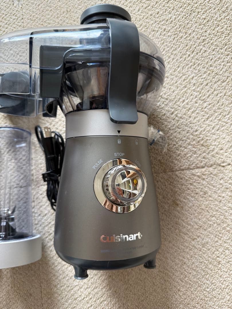 Cuisinart ジューサー&ブレンダー2WAYダークグレー CBJ-450J